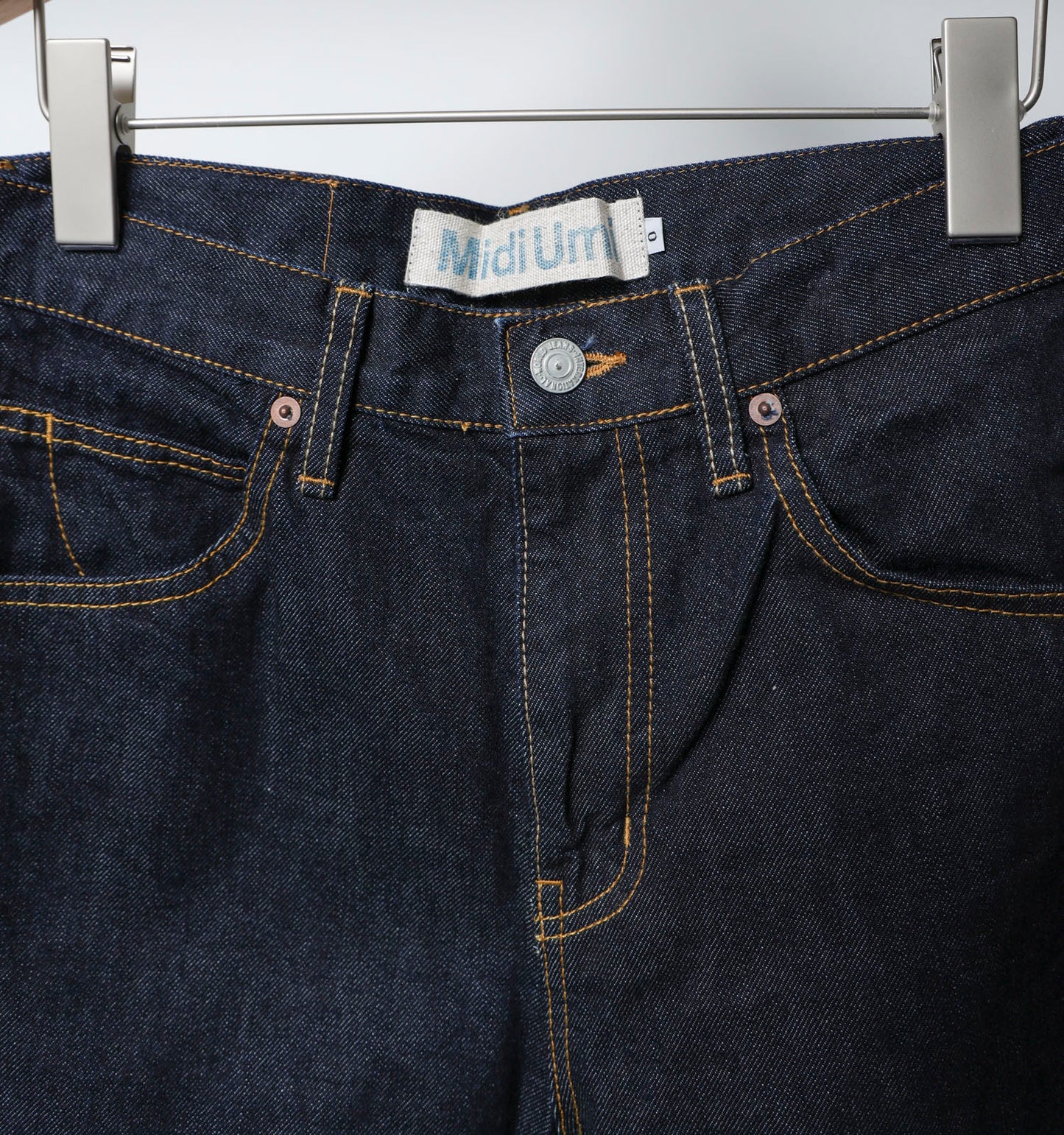high waist denim pants