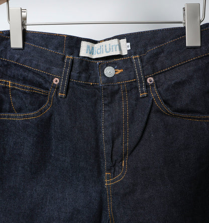 high waist denim pants