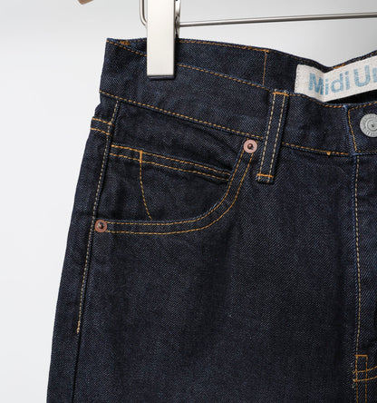 high waist denim pants