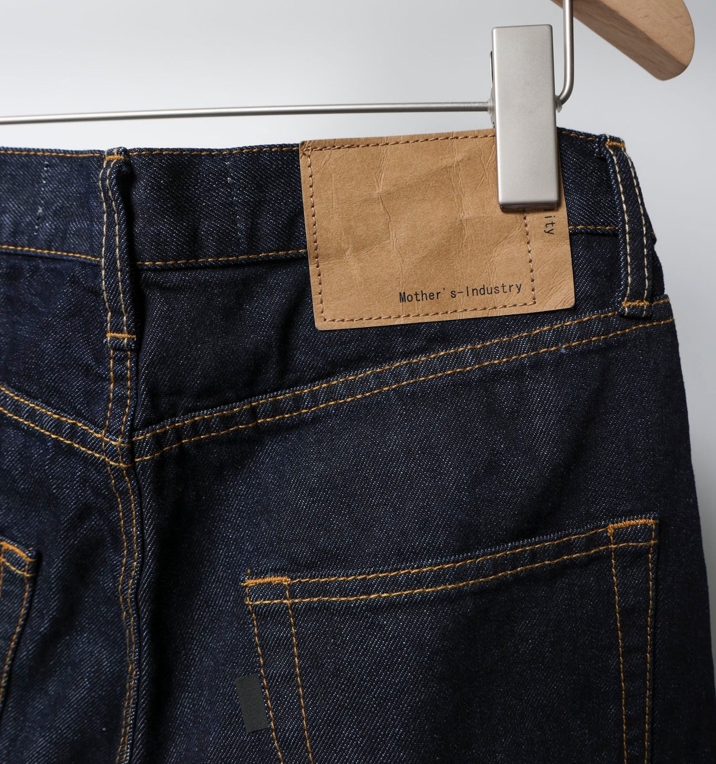 high waist denim pants