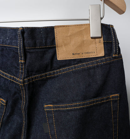 high waist denim pants