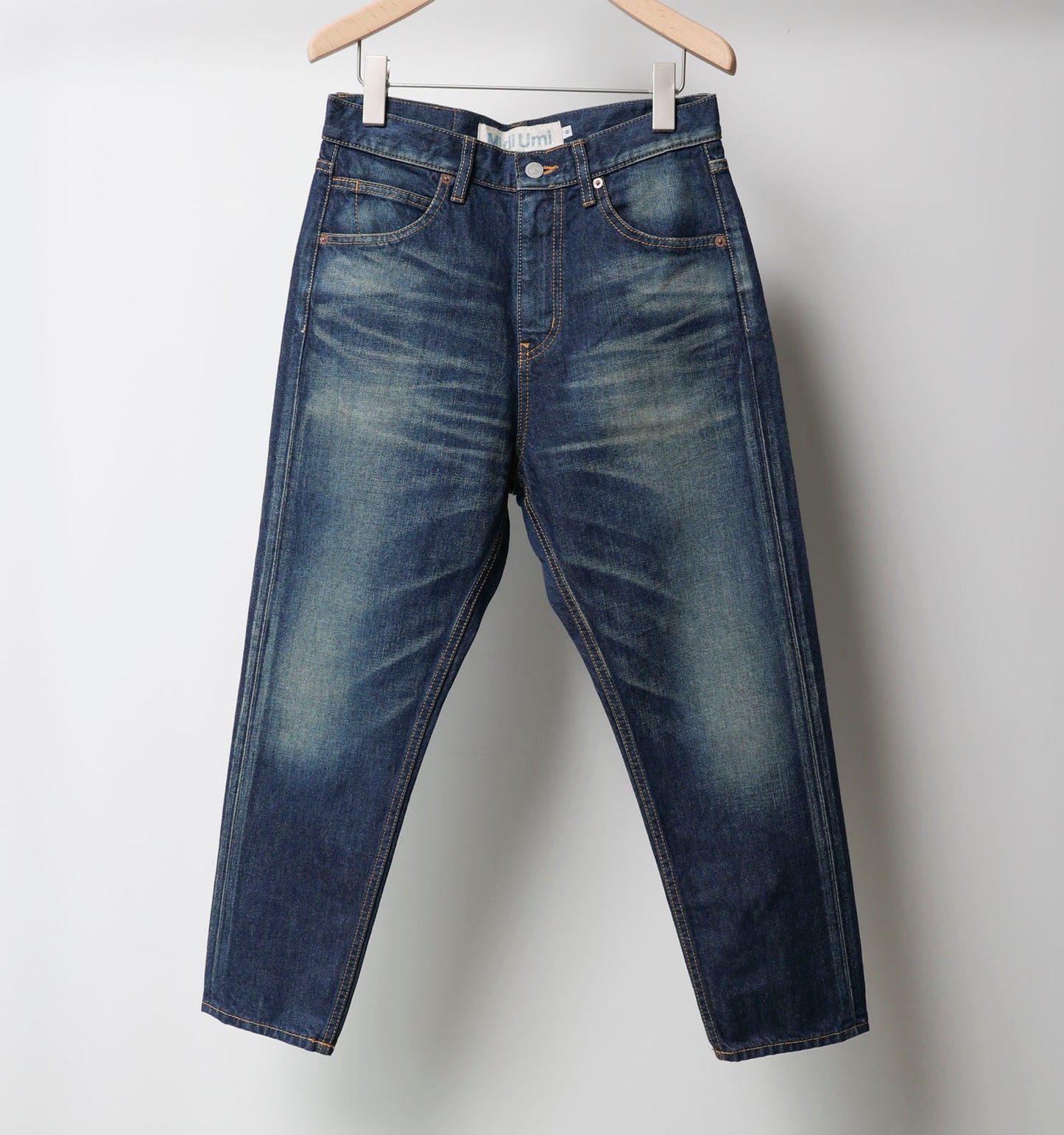 high waist denim pants