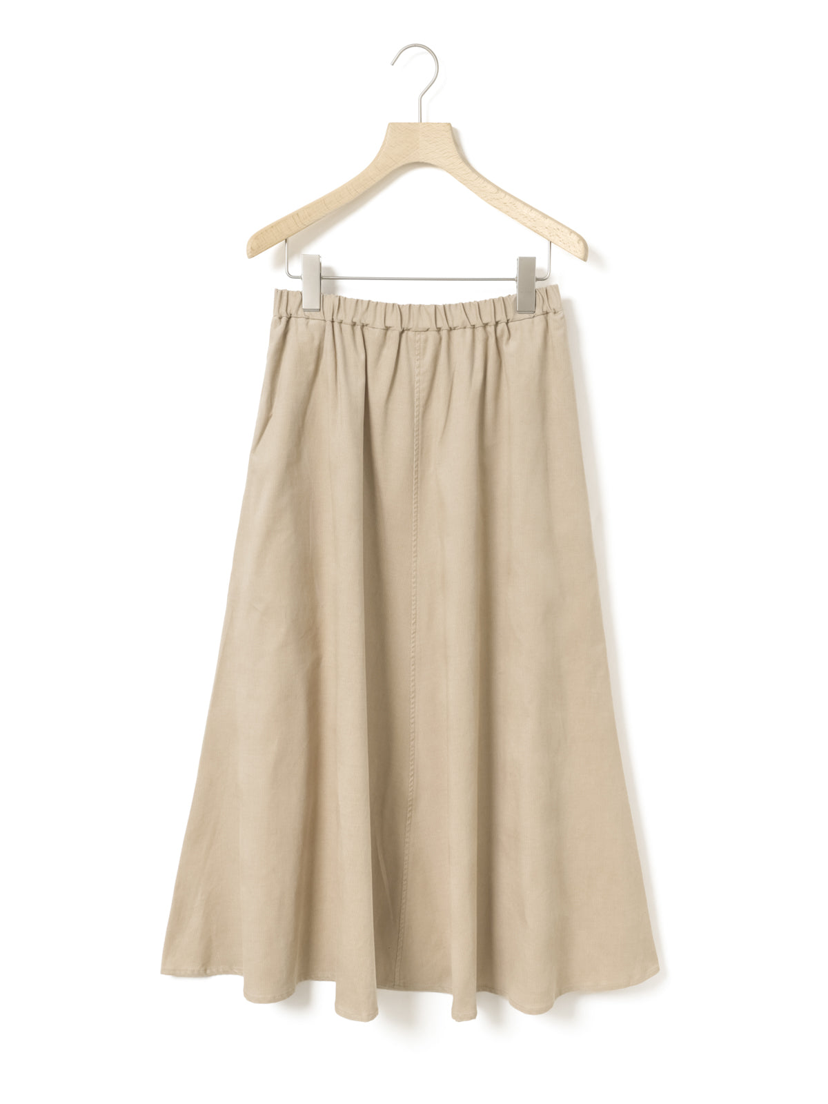 4-760394　corduroy flare skirt