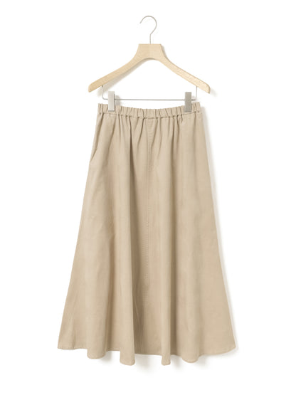4-760394　corduroy flare skirt