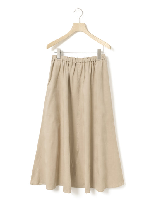 4-760394　corduroy flare skirt