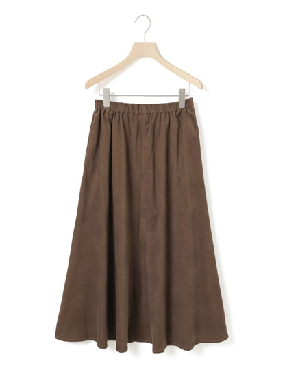 4-760394　corduroy flare skirt