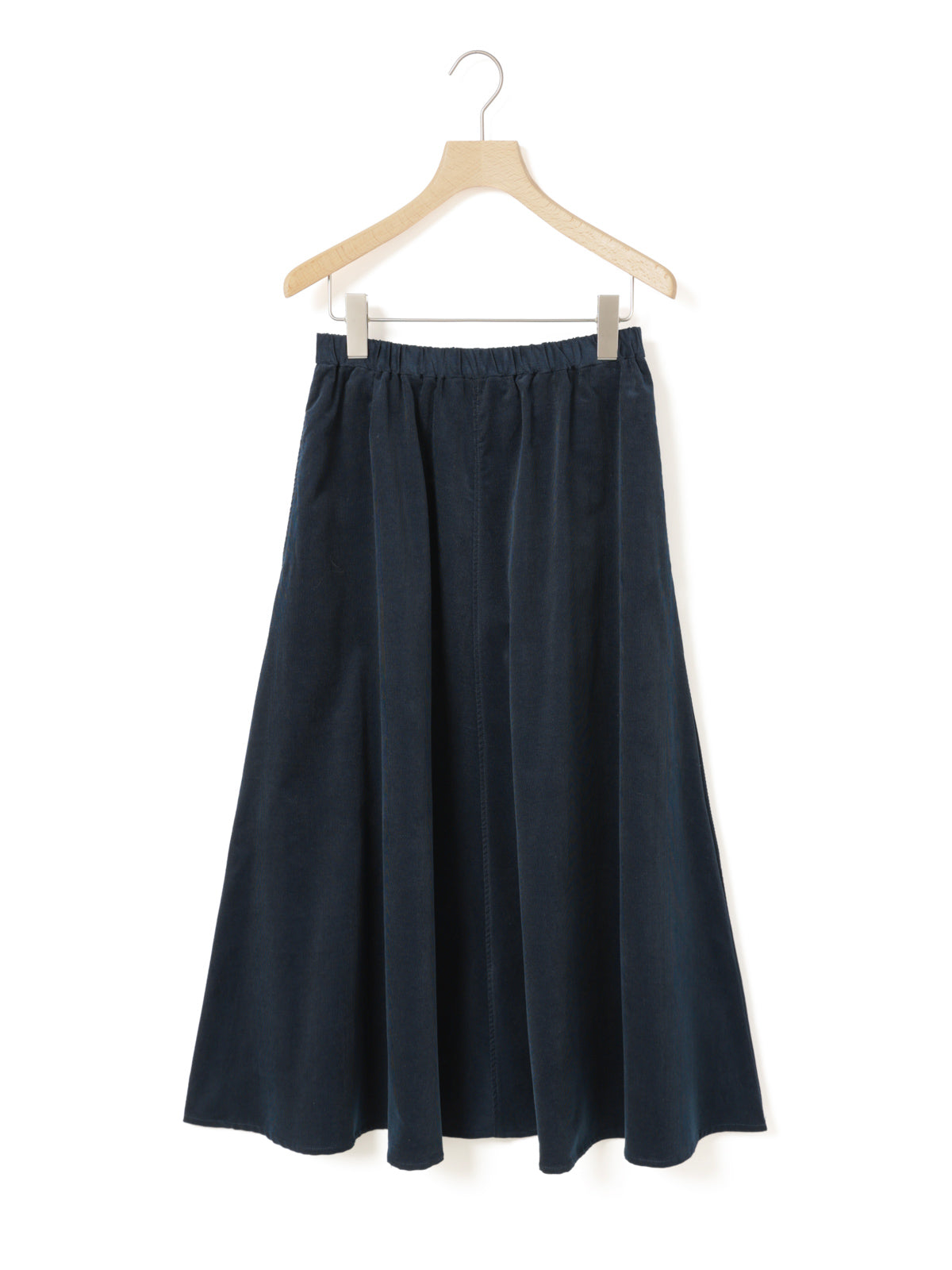 4-760394　corduroy flare skirt
