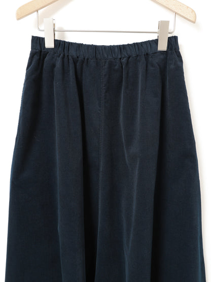 4-760394　corduroy flare skirt
