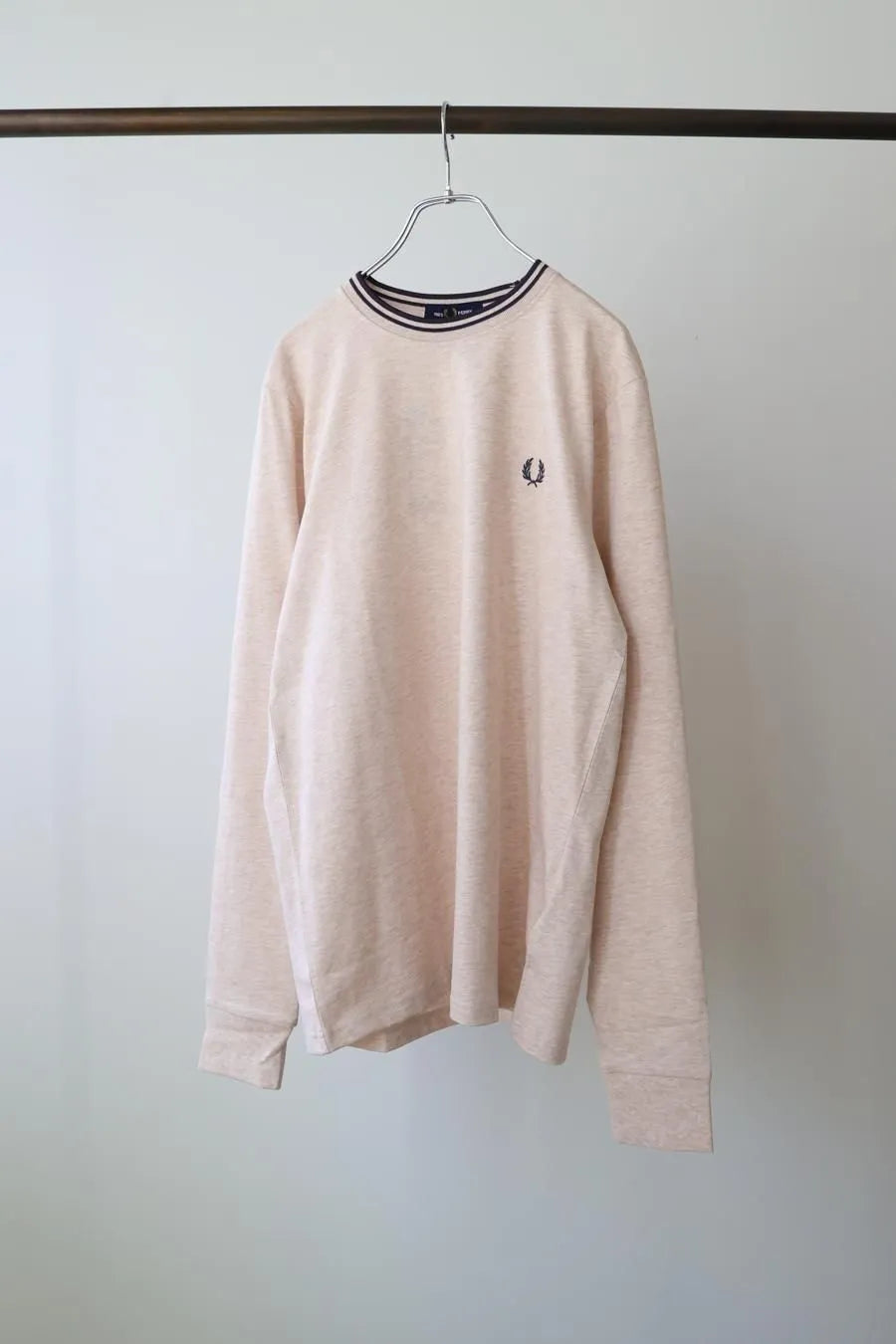Twin Tipped Long Sleeve T-Shirt / Fred Perry