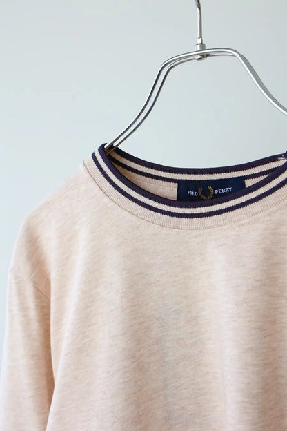 Twin Tipped Long Sleeve T-Shirt / Fred Perry