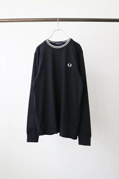 Twin Tipped Long Sleeve T-Shirt / Fred Perry