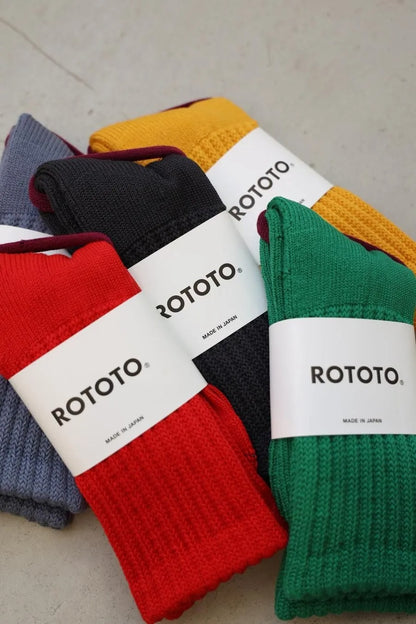 LOOSEPILE CREW SOCKS (R1334) / ROTOTO