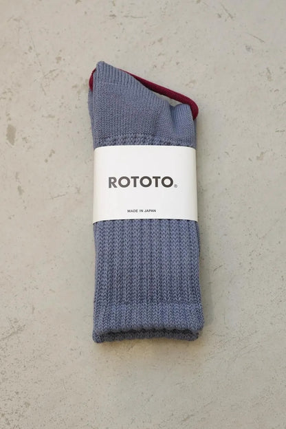 LOOSEPILE CREW SOCKS (R1334) / ROTOTO