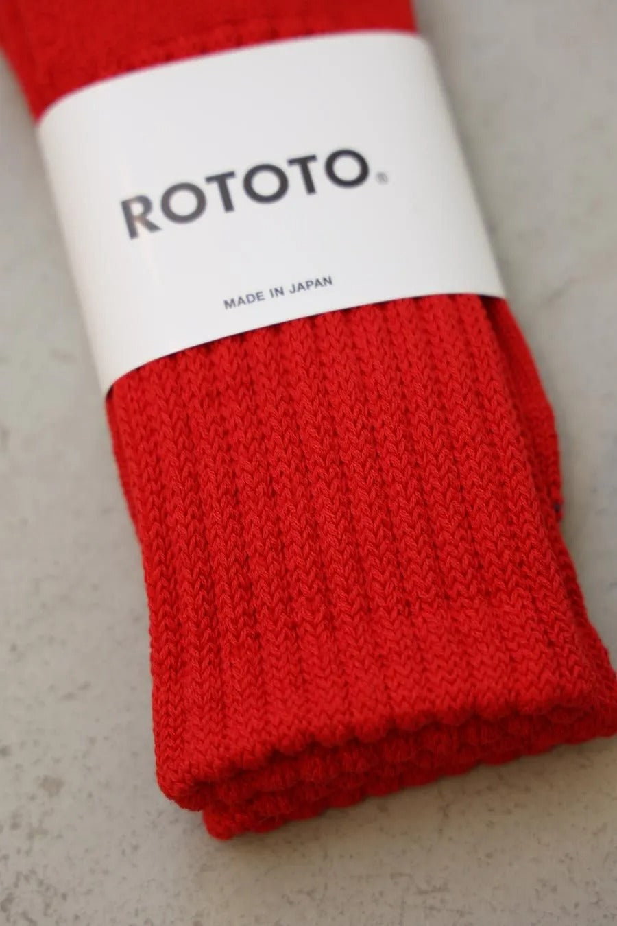 LOOSEPILE CREW SOCKS (R1334) / ROTOTO