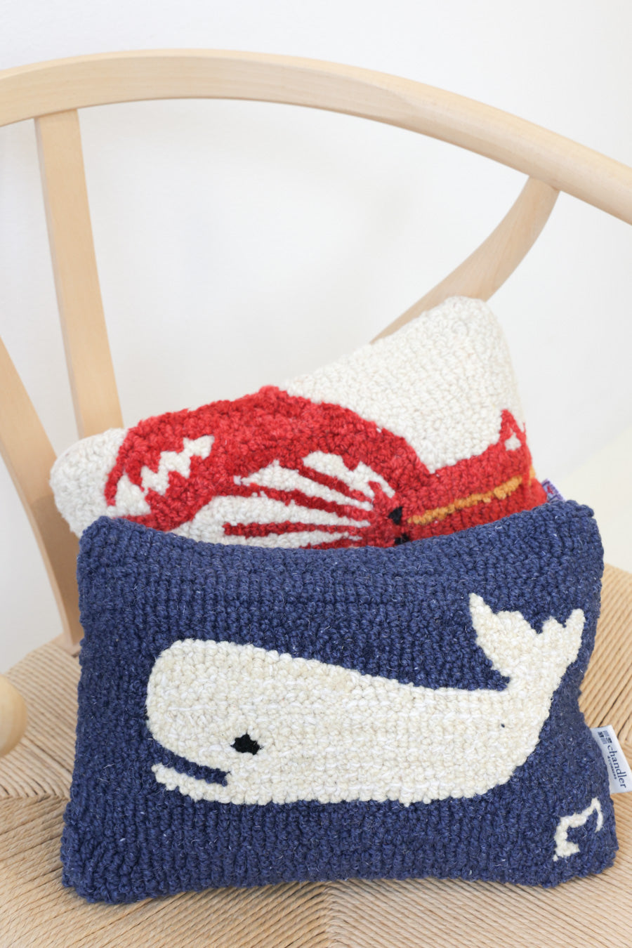 WOOL PILLOW LOBSTER・ WOOL PILLOW WHALE/L.L.Bean