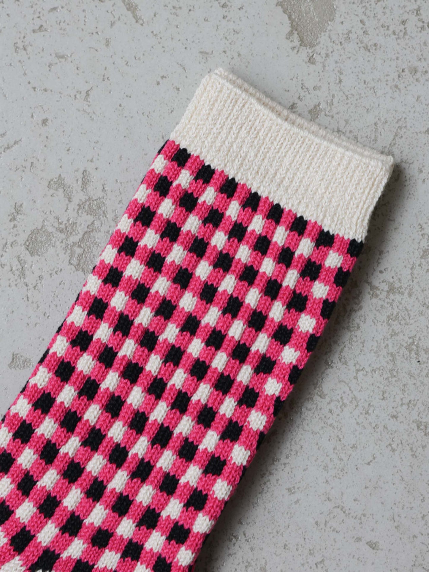 GINGHAM CHECK SOCKSR1506 /ROTOTO