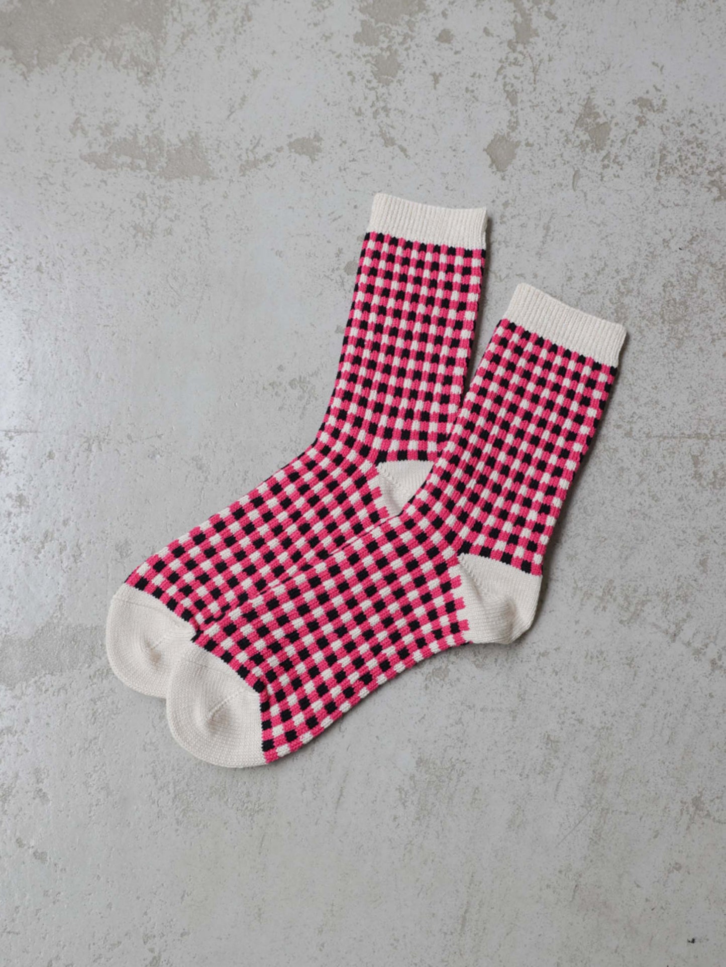 GINGHAM CHECK SOCKSR1506 /ROTOTO