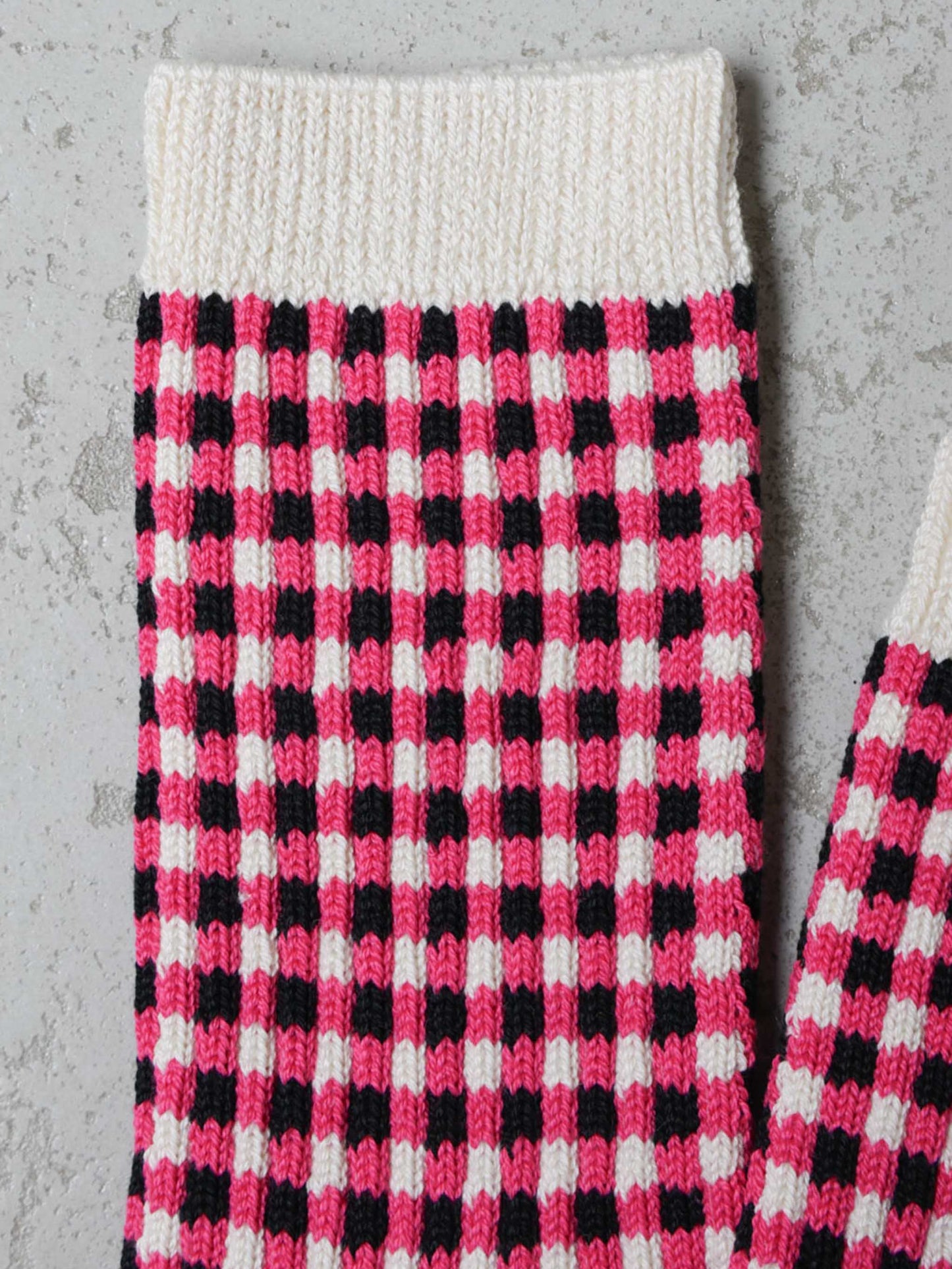 GINGHAM CHECK SOCKSR1506 /ROTOTO