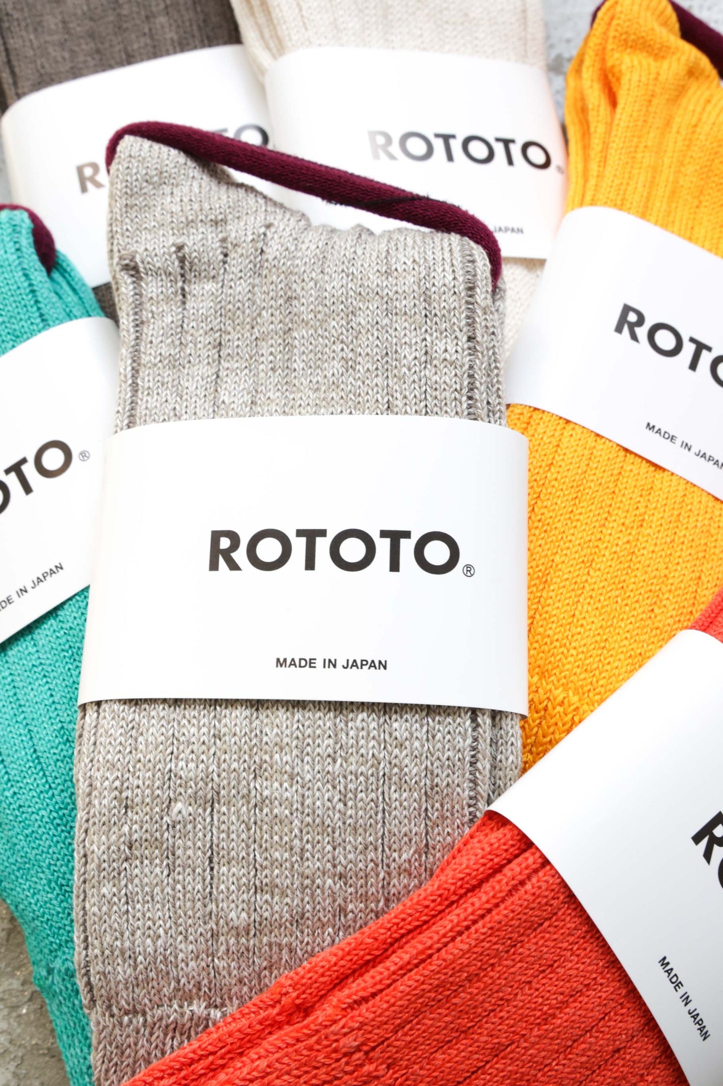 LI/CO RIBBED SOCKS R1461 /ROTOTO