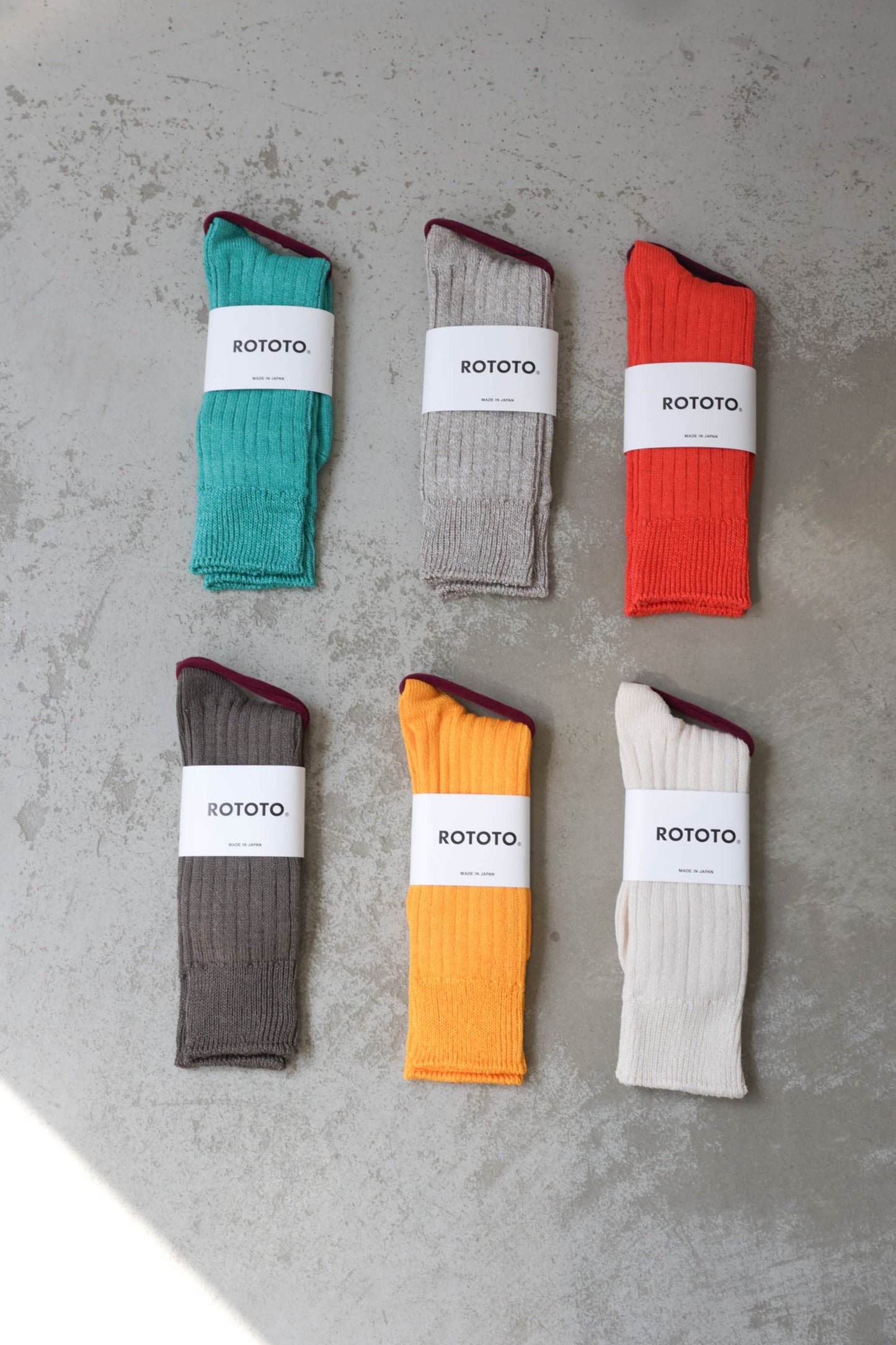 LI/CO RIBBED SOCKS R1461 /ROTOTO