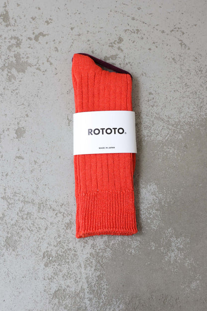 LI/CO RIBBED SOCKS R1461 /ROTOTO
