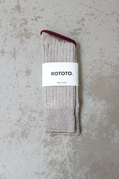 LI/CO RIBBED SOCKS R1461 /ROTOTO