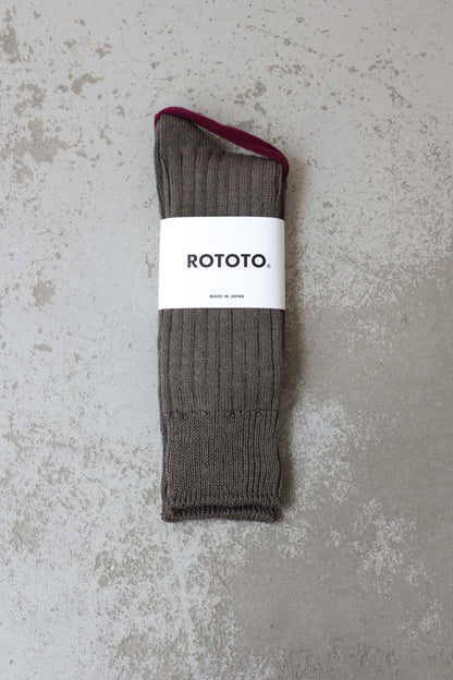 LI/CO RIBBED SOCKS R1461 /ROTOTO
