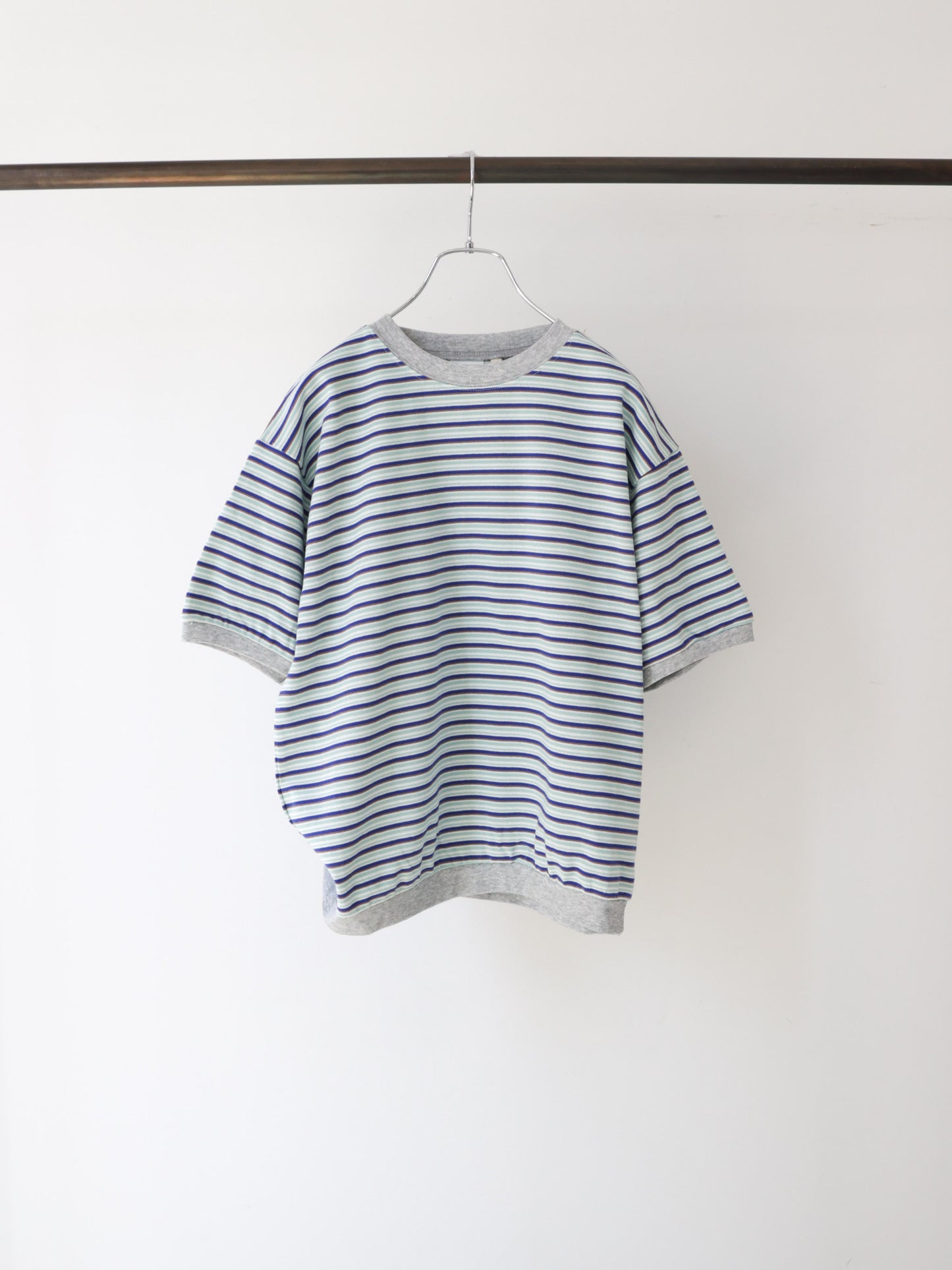 multi border T-shirt/STAR&STRIPE