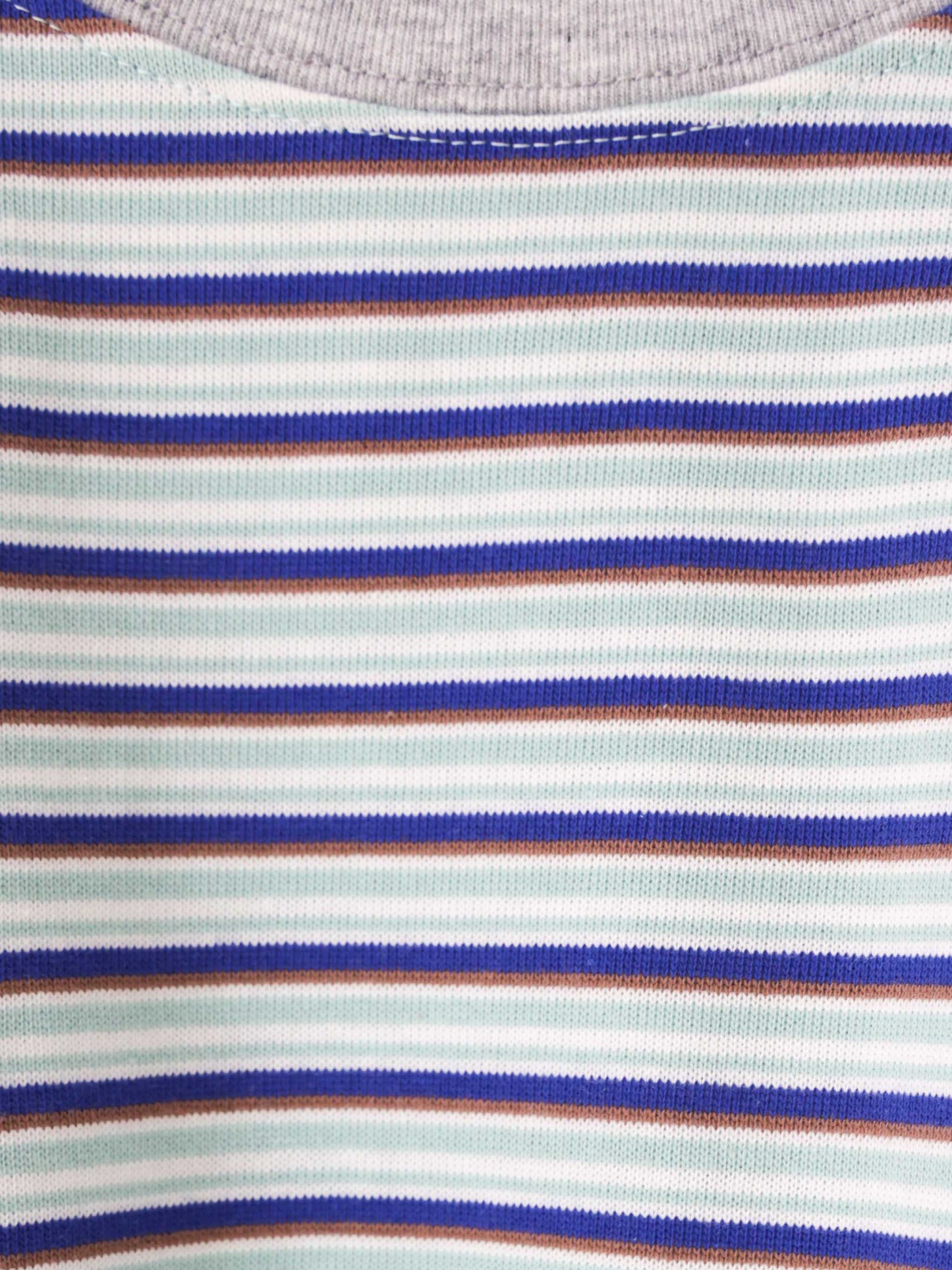 multi border T-shirt/STAR&STRIPE