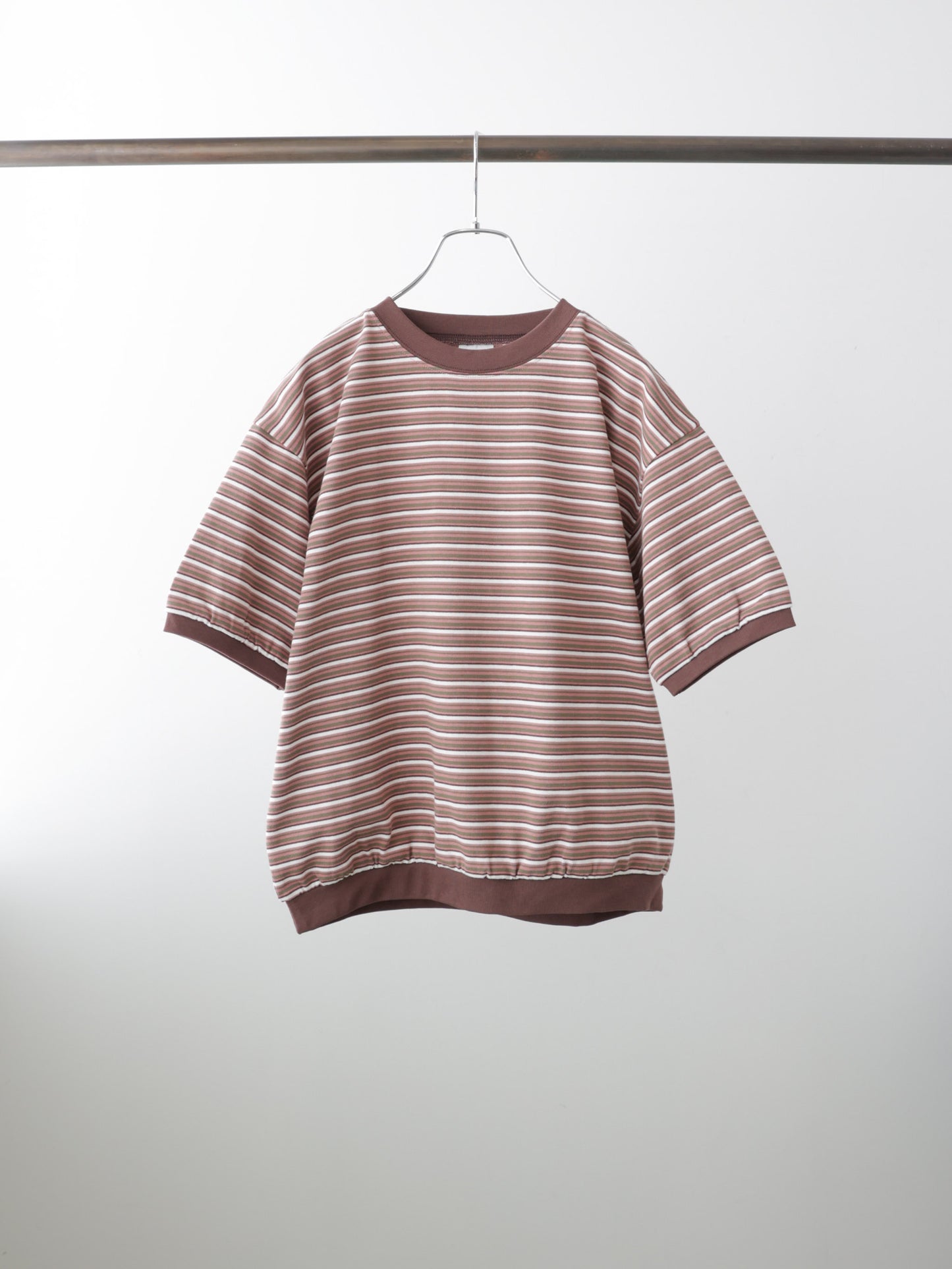multi border T-shirt/STAR&STRIPE