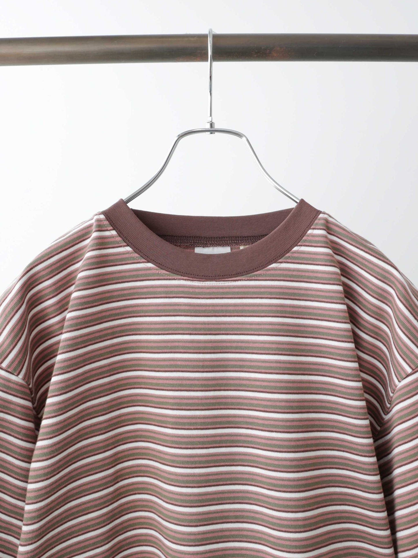 multi border T-shirt/STAR&STRIPE