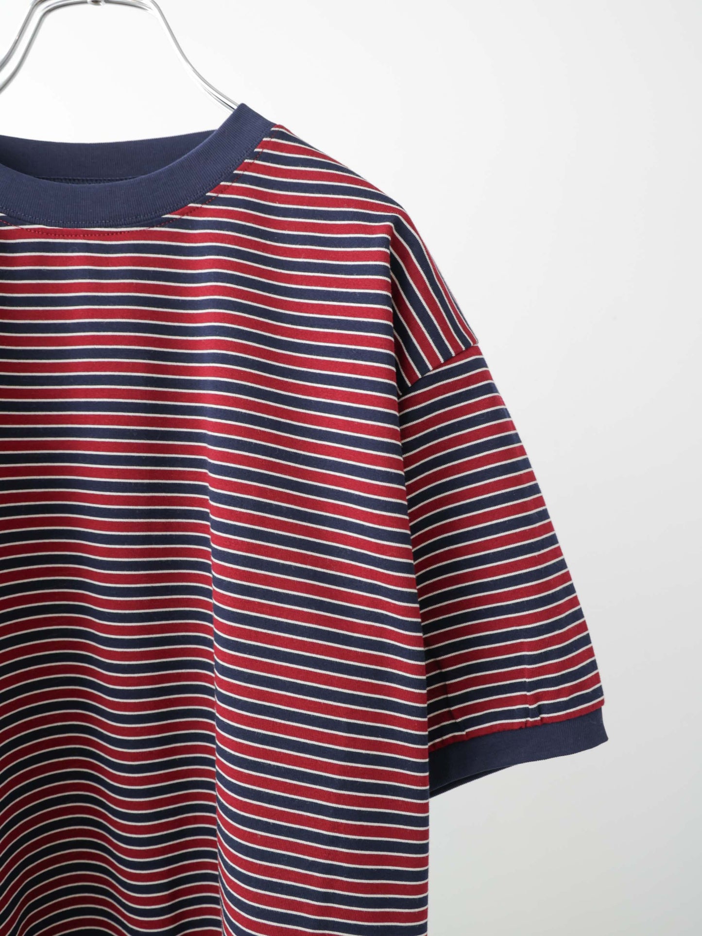 multi border T-shirt/STAR&STRIPE