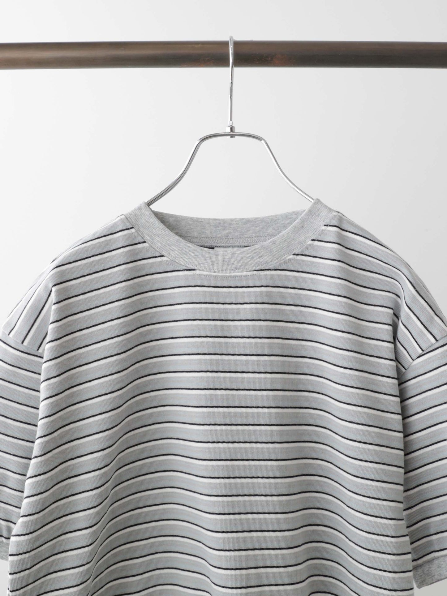 multi border T-shirt/STAR&STRIPE