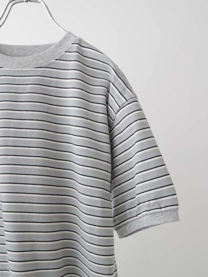 multi border T-shirt/STAR&STRIPE