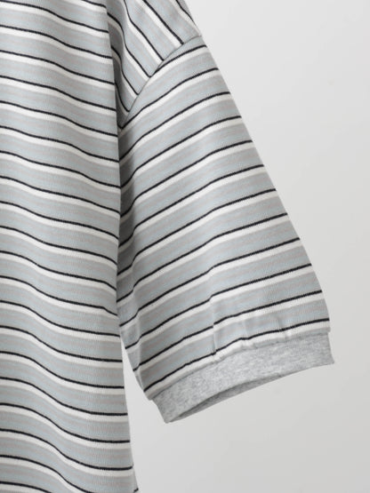 multi border T-shirt/STAR&STRIPE