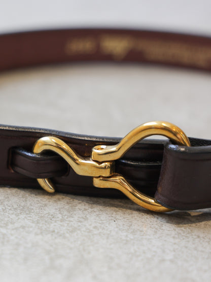 TORY LEATHER Hoop pick Belt