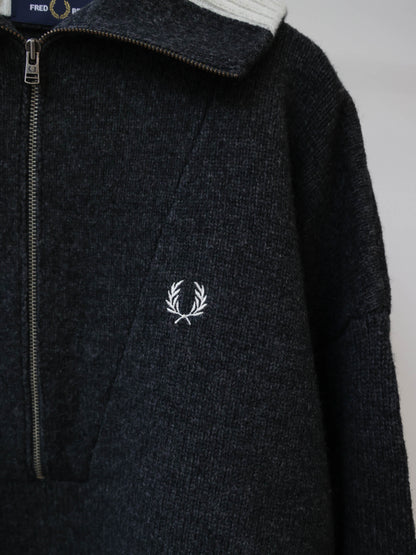 63F0138104	K3142 HALF ZIP JUMPER/FRED PERRY