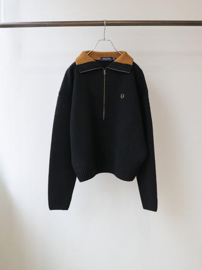 63F0138104	K3142 HALF ZIP JUMPER/FRED PERRY