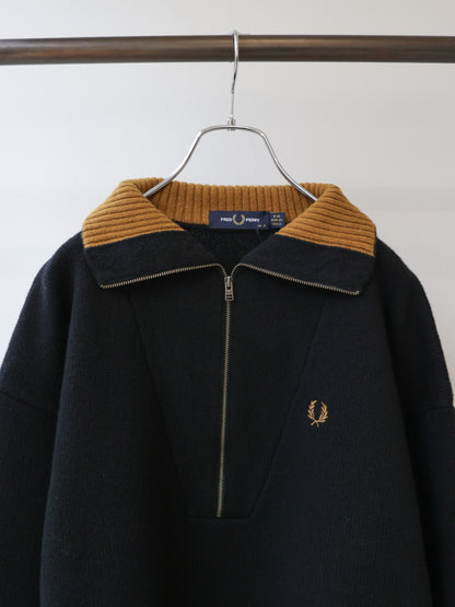 63F0138104	K3142 HALF ZIP JUMPER/FRED PERRY