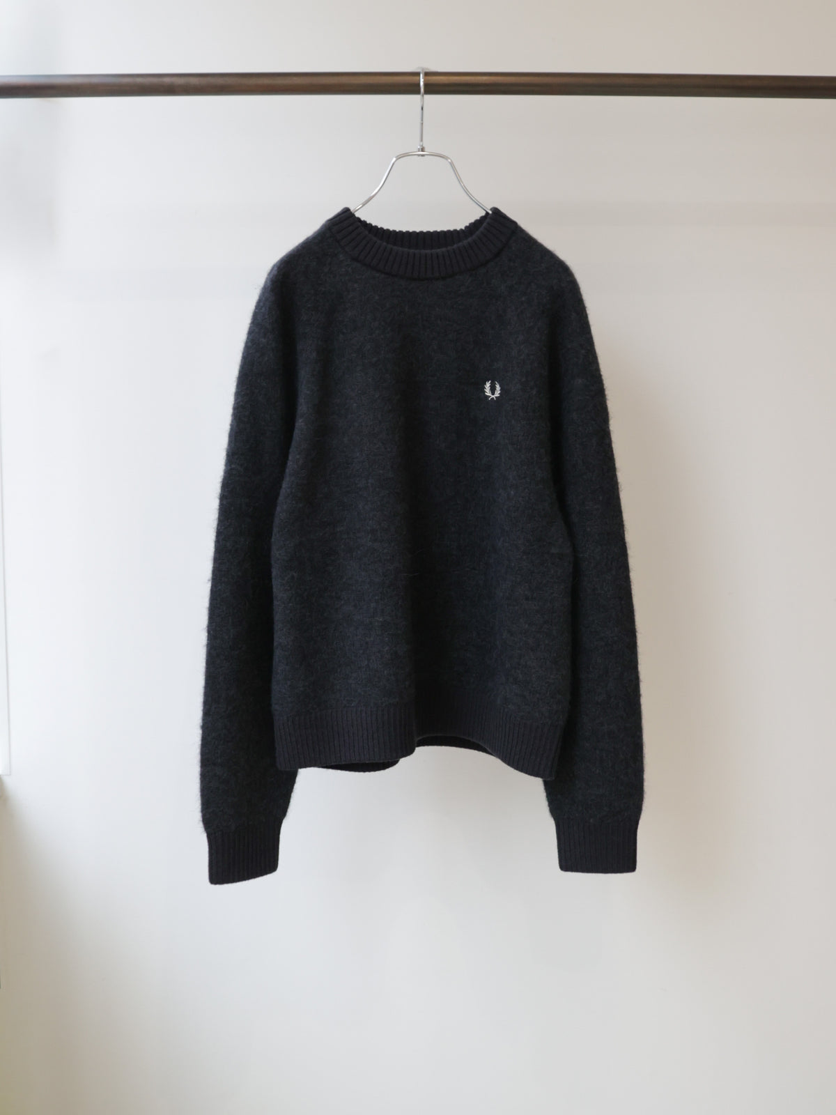 63F0138105	K3164 BRUSHED CRW NECK JK/FRED PERRY
