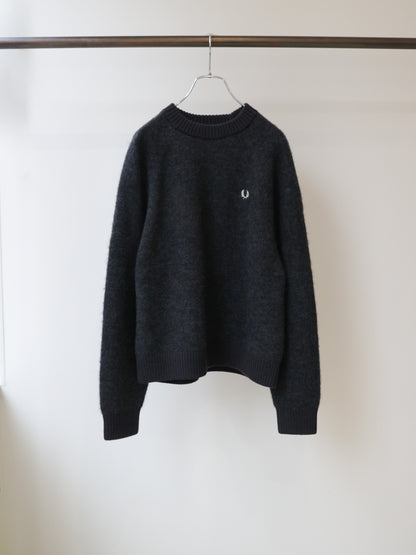 63F0138105	K3164 BRUSHED CRW NECK JK/FRED PERRY