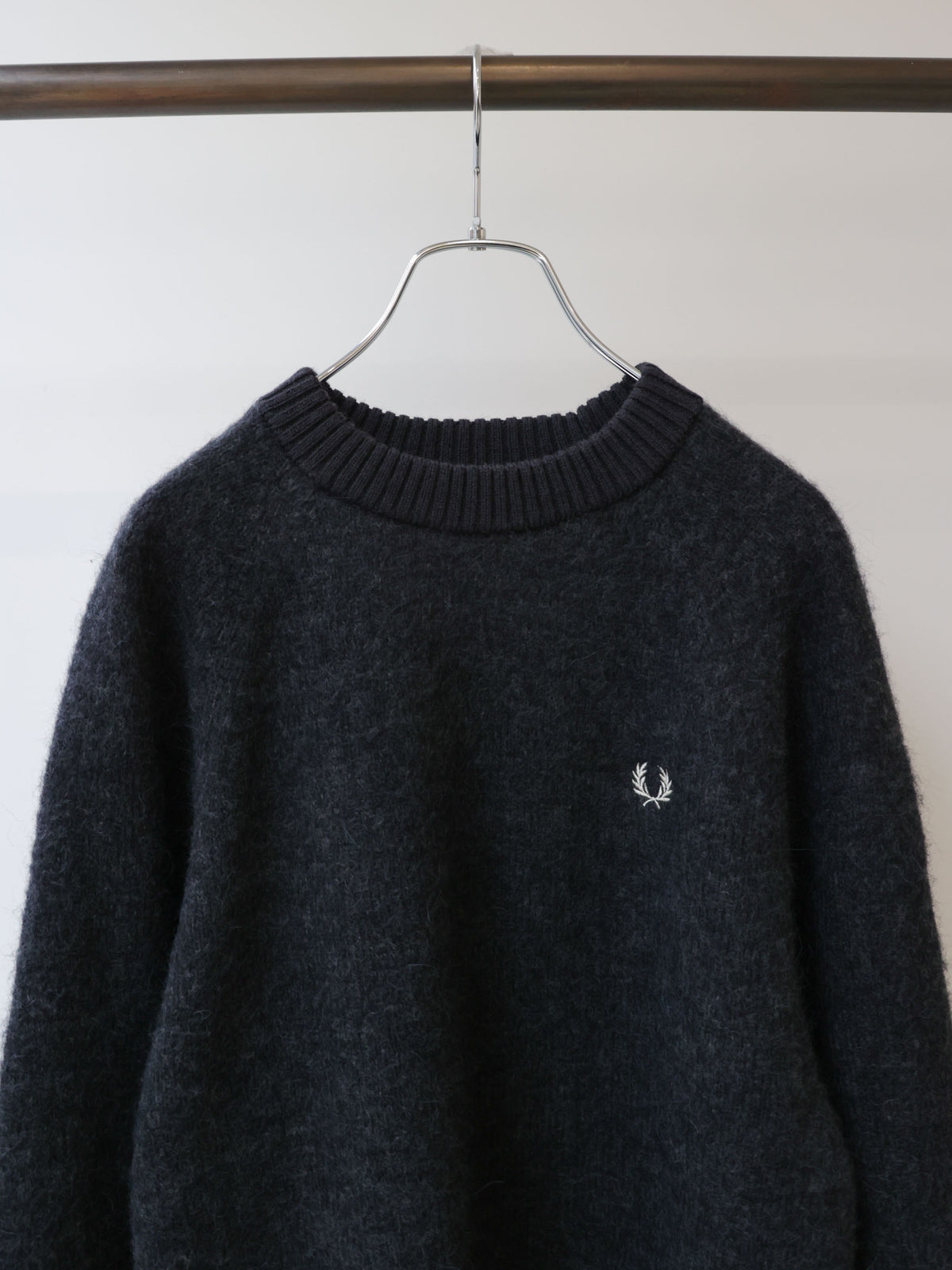 63F0138105	K3164 BRUSHED CRW NECK JK/FRED PERRY
