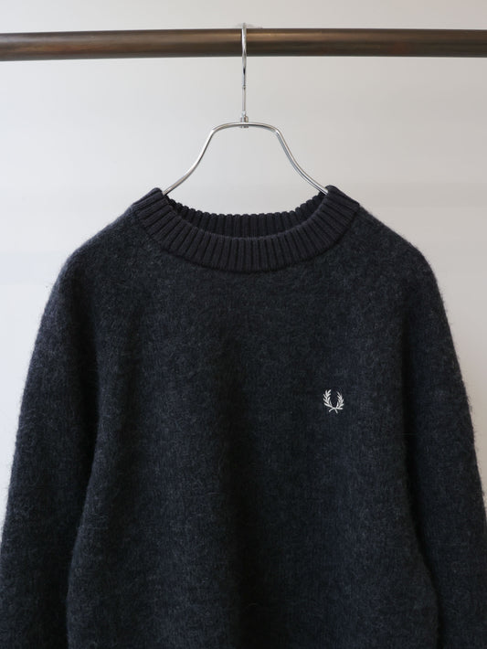 63F0138105	K3164 BRUSHED CRW NECK JK/FRED PERRY