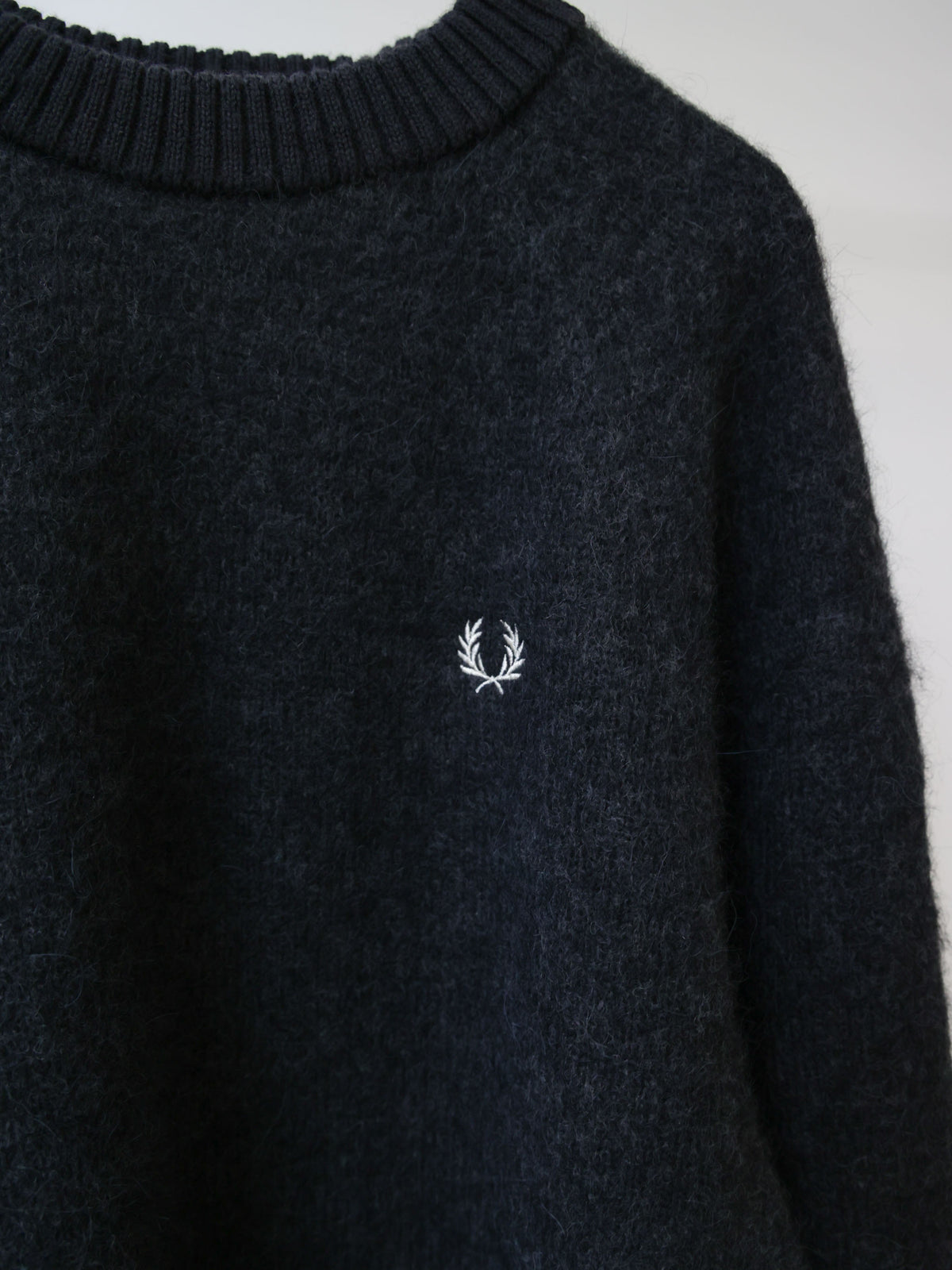 63F0138105	K3164 BRUSHED CRW NECK JK/FRED PERRY