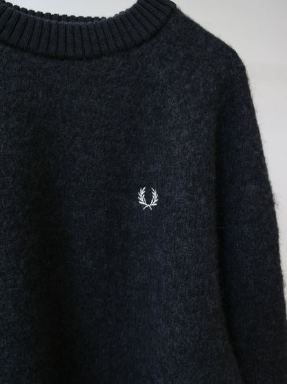 63F0138105	K3164 BRUSHED CRW NECK JK/FRED PERRY