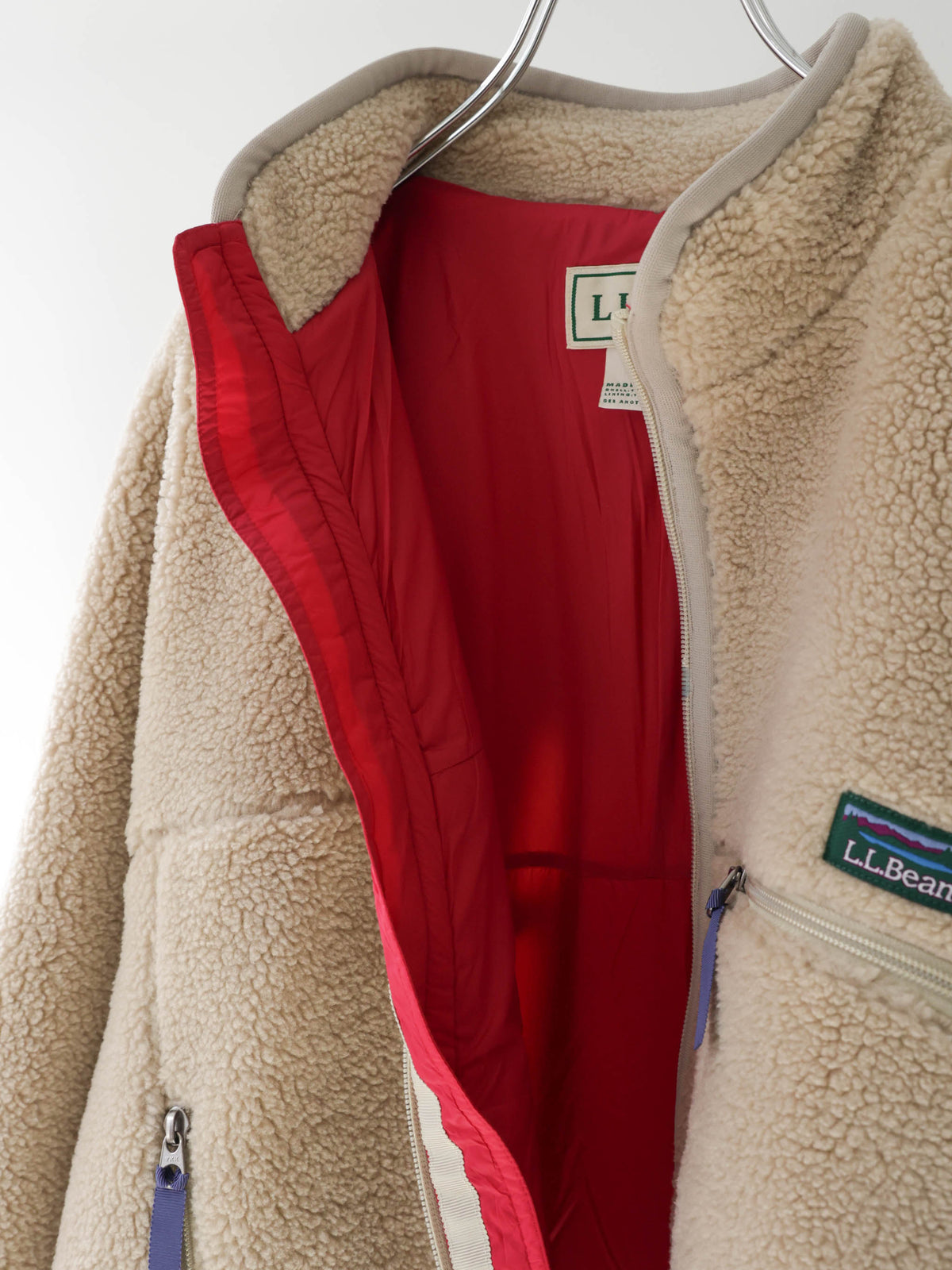 63L0168105	L.L.Bean Boa Fleece jacket