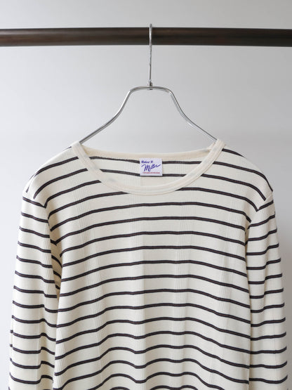 63M0518101	813C Panel-rib L/S Tee/MILLER